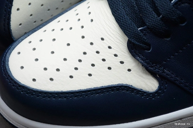 - 555088-140 Jordan Retro High Blue UNC University | OG 1 Obsidian Air 1123